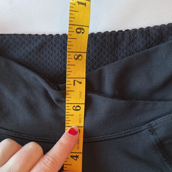 Adidas Mid-Calf Low Waist Black Leggings - Picture 6 of 6